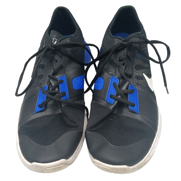 Nike FS Lite TR Trainer Men's Size 12 Black Blue Training Lightweight 807113-005 - Picture 4 of 11